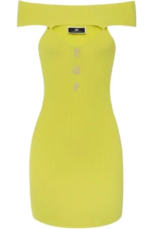 Elisabetta Franchi Mujer, Vestidos, Verde, Talla: L