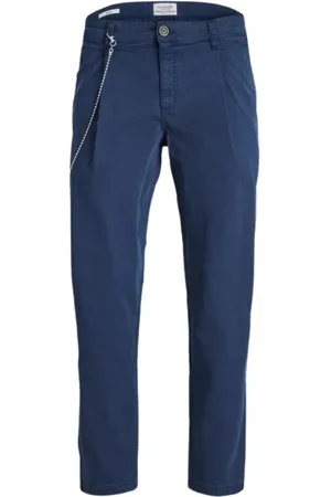 JACK & JONES Hombre, Pantalones, Azul, Talla: W36 L34