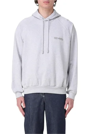 SUNNEI Hombre, Sudaderas, Gris, Talla: S