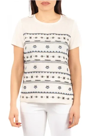 Max Mara Mujer, Camisetas, Blanco, Talla: L