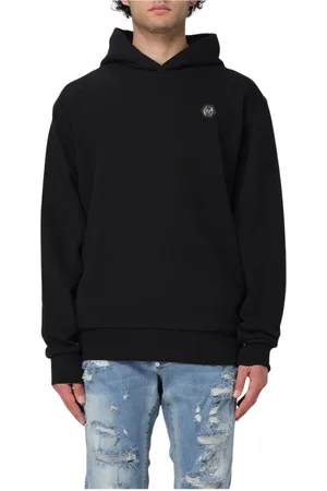 Philipp Plein Hombre, Sudaderas, Negro, Talla: L