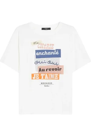 Max Mara Mujer, Camisetas, Blanco, Talla: M