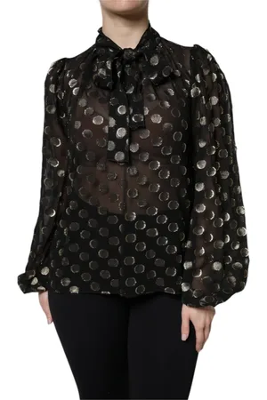 Dolce & Gabbana Mujer, Blusas y Camisas, Negro, Talla: M