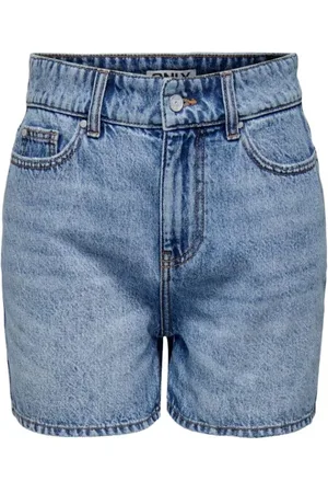 ONLY Mujer, Pantalones cortos, Azul, Talla: M