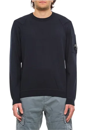C.P. Company Hombre, Sudaderas, Azul, Talla: M