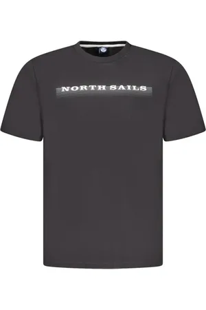 North Sails Hombre, Camisetas, Negro, Talla: 2XL