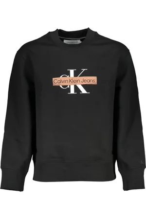 Calvin Klein Hombre, Sudaderas, Negro, Talla: S