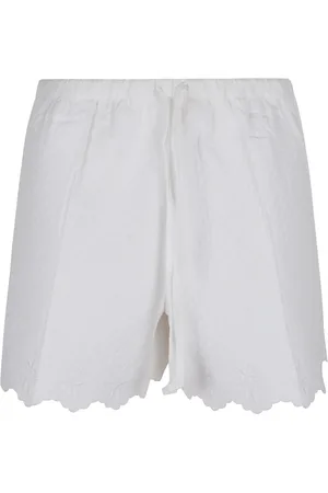 Patou Mujer, Pantalones cortos, Blanco, Talla: 3XS