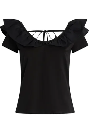 Liu Jo Mujer, Camisetas, Negro, Talla: S