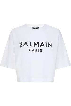 Balmain Mujer, Camisetas, Blanco, Talla: M