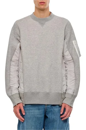 SACAI Hombre, Sudaderas, Gris, Talla: L