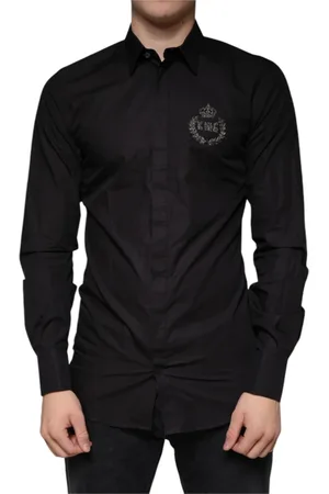 Dolce & Gabbana Hombre, Camisas, Negro, Talla: M