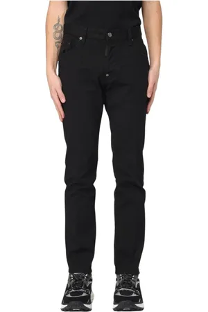 Dsquared2 Hombre, Vaqueros, Negro, Talla: XL