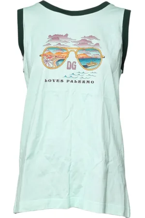 Dolce & Gabbana Mujer, Camisetas, Verde, Talla: L