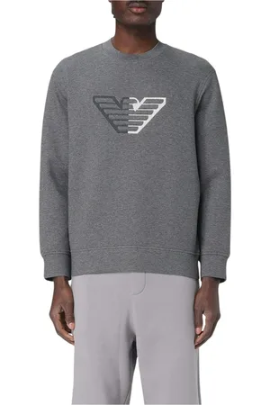 Emporio Armani Hombre, Sudaderas, Gris, Talla: L