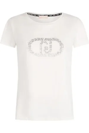 Liu Jo Mujer, Camisetas, Blanco, Talla: 2XS
