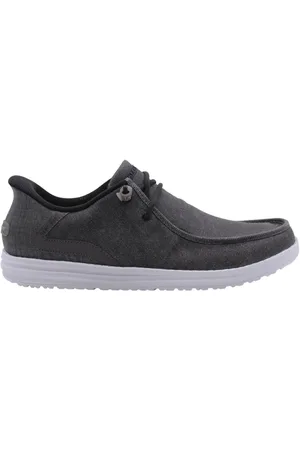 Skechers Hombre, Zapatos, Negro, Talla: 46 EU