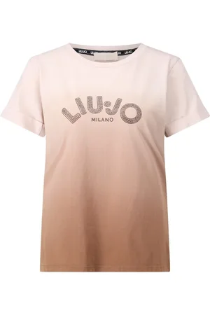 Liu Jo Mujer, Camisetas, Marrón, Talla: 2XS