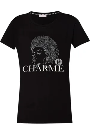 Liu Jo Mujer, Camisetas, Negro, Talla: M