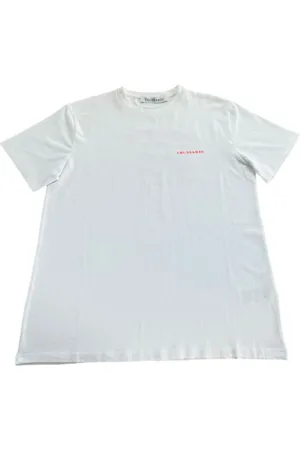 Trussardi Hombre, Camisetas, Blanco, Talla: L