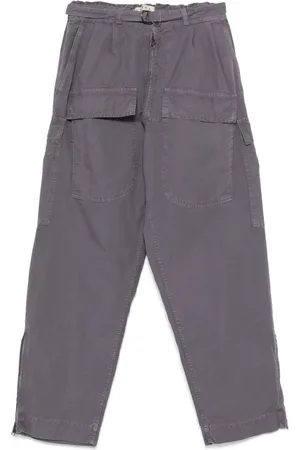 PAURA Hombre, Pantalones, Púrpura, Talla: L