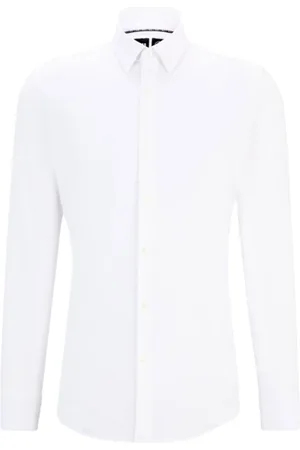 HUGO BOSS Hombre, Camisas, Blanco, Talla: XL