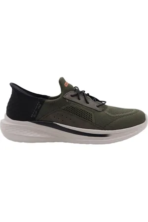 Skechers Hombre, Zapatos, Verde, Talla: 42 EU