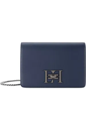 Elisabetta Franchi Mujer, Bolsos, Azul, Talla: ONE Size