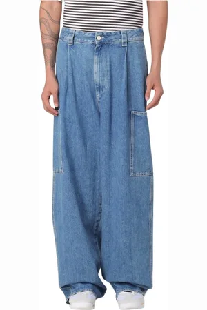 SUNNEI Hombre, Vaqueros, Azul, Talla: L
