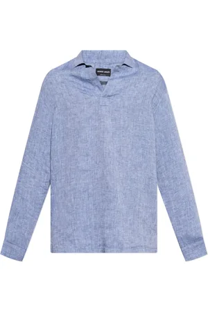 Giorgio Armani Hombre, Camisas, Azul, Talla: M