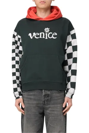 ERL Hombre, Sudaderas, Negro, Talla: L