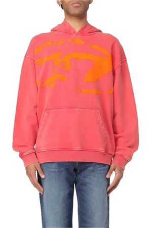 Diesel Hombre, Sudaderas, Rojo, Talla: L
