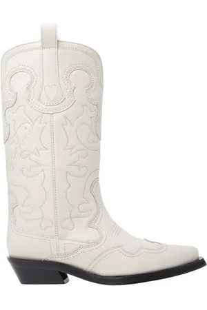 Ganni Mujer, Zapatos, Blanco, Talla: 36 EU