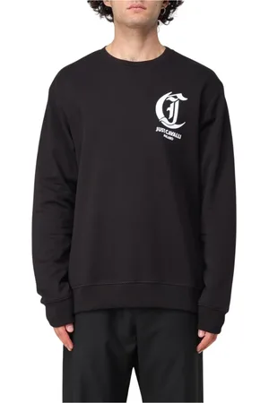 Roberto Cavalli Hombre, Sudaderas, Negro, Talla: XS