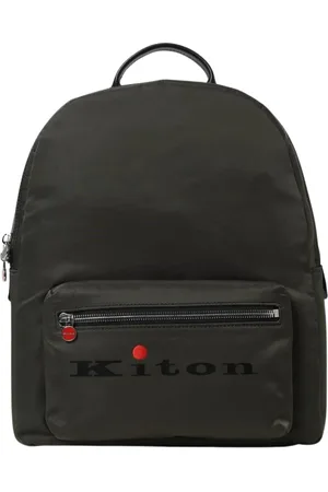 Kiton Hombre, Bolsos, Verde, Talla: ONE Size