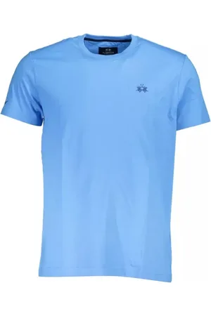 La Martina Hombre, Camisetas, Azul, Talla: L