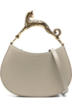 Lanvin Mujer, Bolsos, Gris, Talla: ONE Size