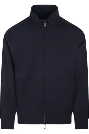 Emporio Armani Hombre, Sudaderas, Azul, Talla: S