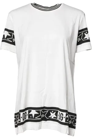 Dolce & Gabbana Mujer, Camisetas, Blanco, Talla: M