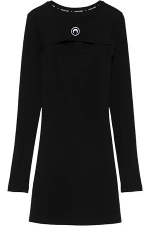 Marine Serre Mujer, Vestidos, Negro, Talla: S