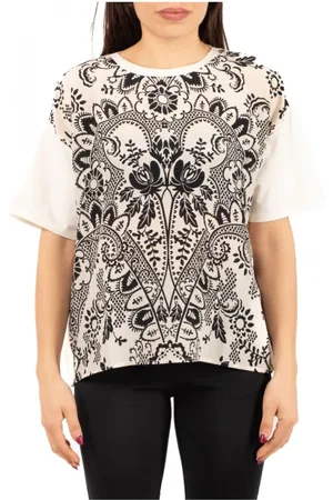 Max Mara Mujer, Camisetas, Blanco, Talla: S