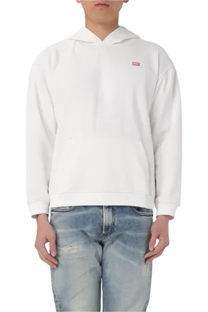 Diesel Hombre, Sudaderas, Blanco, Talla: M