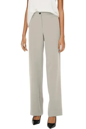 ONLY Mujer, Pantalones, Blanco, Talla: M