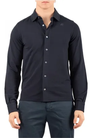 K-Way Hombre, Camisas, Azul, Talla: L