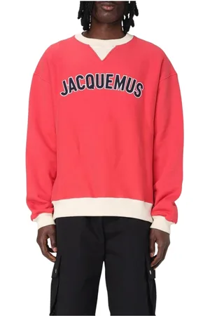 Jacquemus Hombre, Sudaderas, Rojo, Talla: M