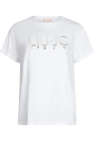 Liu Jo Mujer, Camisetas, Blanco, Talla: L