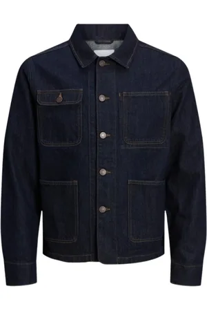 JACK & JONES Hombre, Chaquetas, Azul, Talla: S