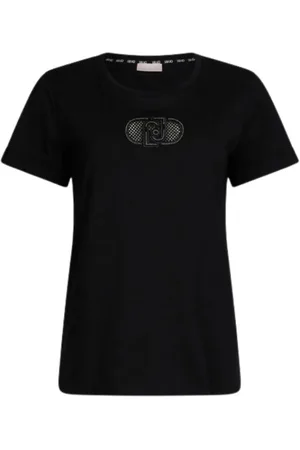 Liu Jo Mujer, Camisetas, Negro, Talla: XS