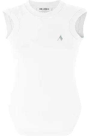 The Attico Mujer, Camisetas, Blanco, Talla: S