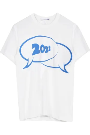 Comme des Garçons Hombre, Camisetas, Blanco, Talla: L